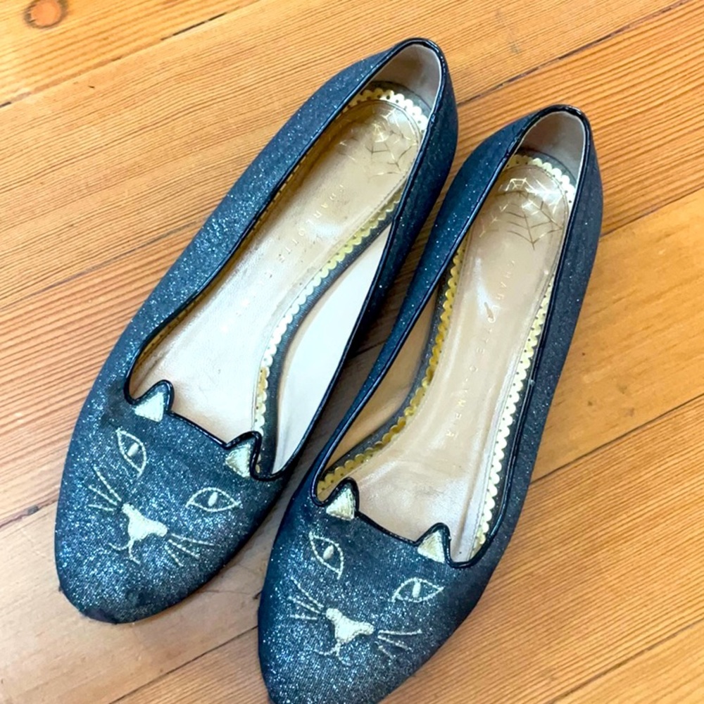 Charlotte Olympia Kitty Cat Shoes sz39.5